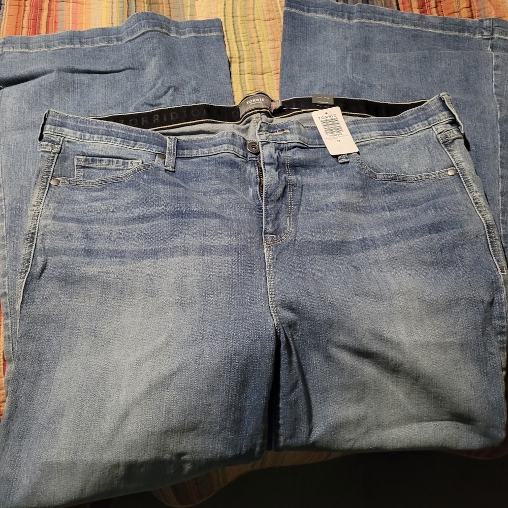 Torrid flare leg jeans